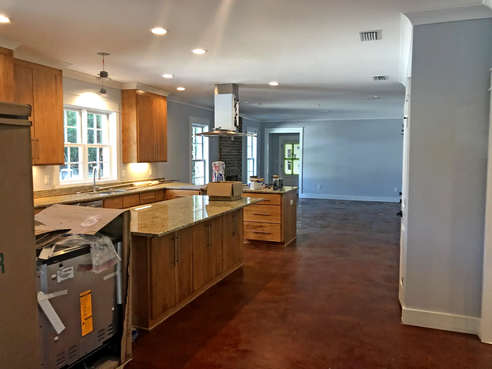 Luxury new home construction - Brown project progress photo 20 by McQuillen Custom Homes in Orange Beach, AL
