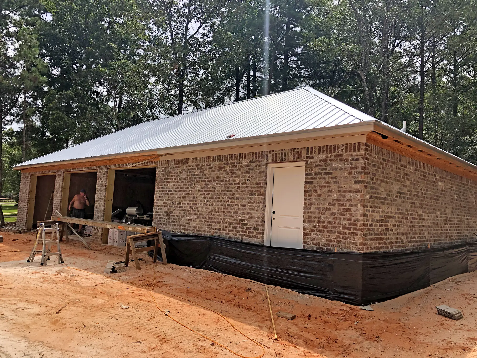 Luxury new home construction - Brown project progress photo 23 by McQuillen Custom Homes in Orange Beach, AL