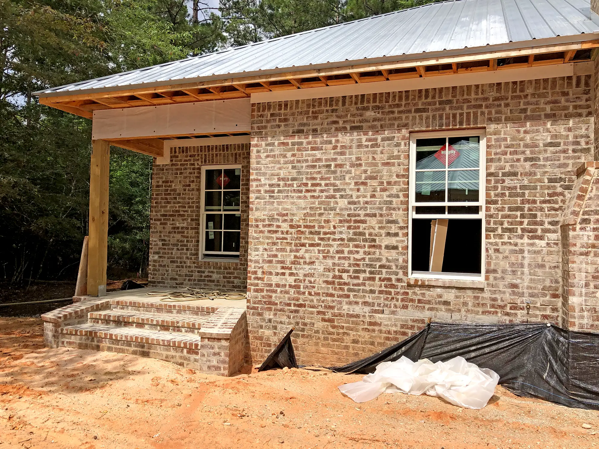 Luxury new home construction - Brown project progress photo 24 by McQuillen Custom Homes in Orange Beach, AL