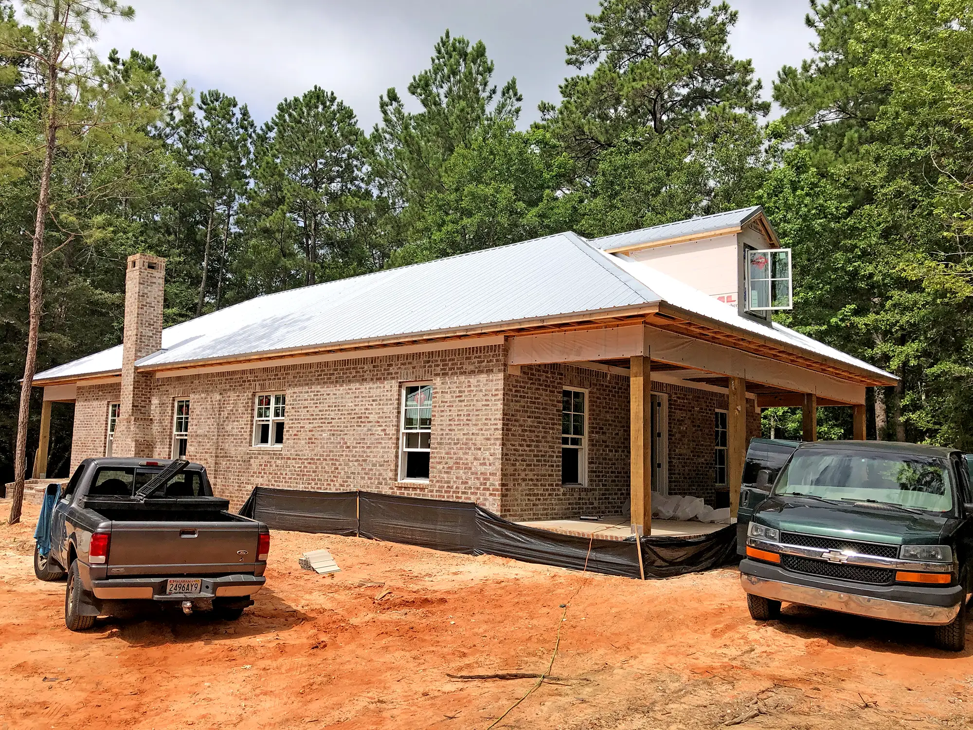 Luxury new home construction - Brown project progress photo 26 by McQuillen Custom Homes in Orange Beach, AL