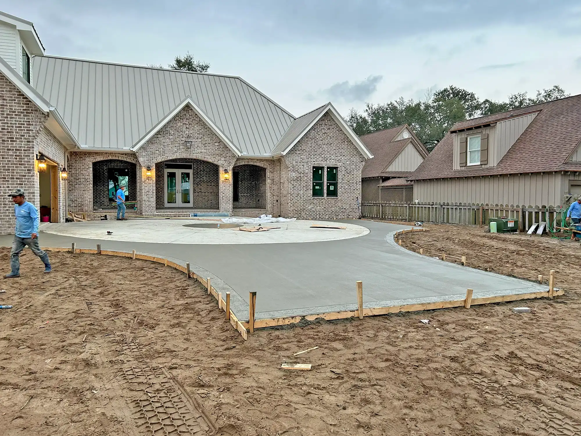Luxury new home construction - Buck project progress photo 18 by McQuillen Custom Homes in Orange Beach, AL