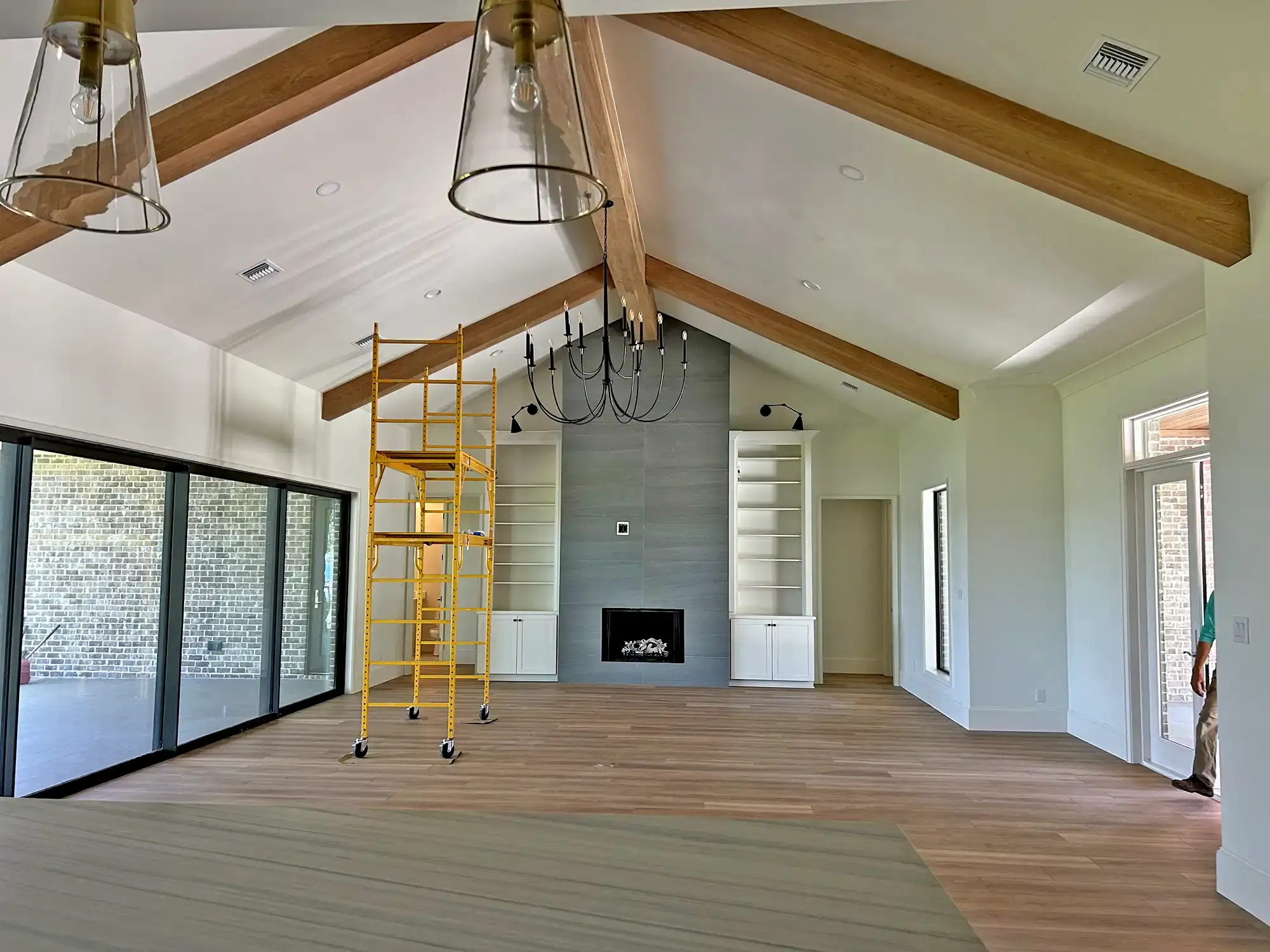 Luxury new home construction - Buck project progress photo 19 by McQuillen Custom Homes in Orange Beach, AL