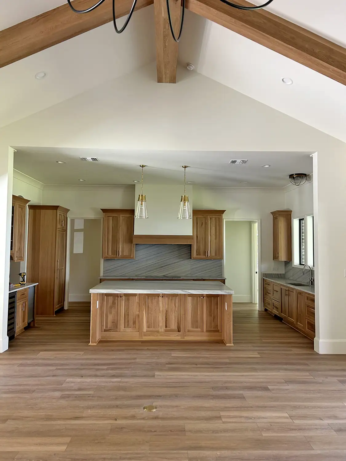 Luxury new home construction - Buck project progress photo 23 by McQuillen Custom Homes in Orange Beach, AL