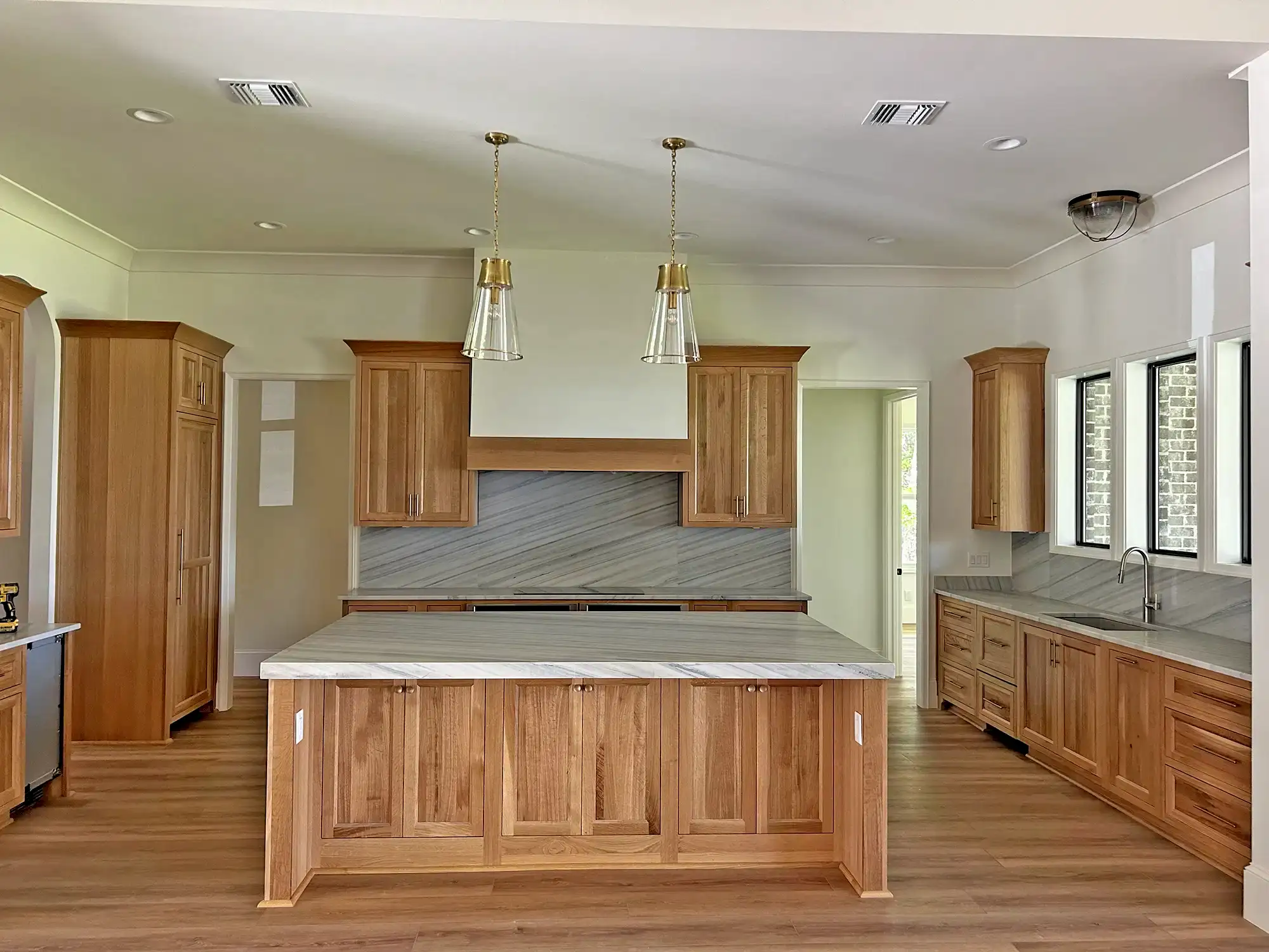 Luxury new home construction - Buck project progress photo 24 by McQuillen Custom Homes in Orange Beach, AL