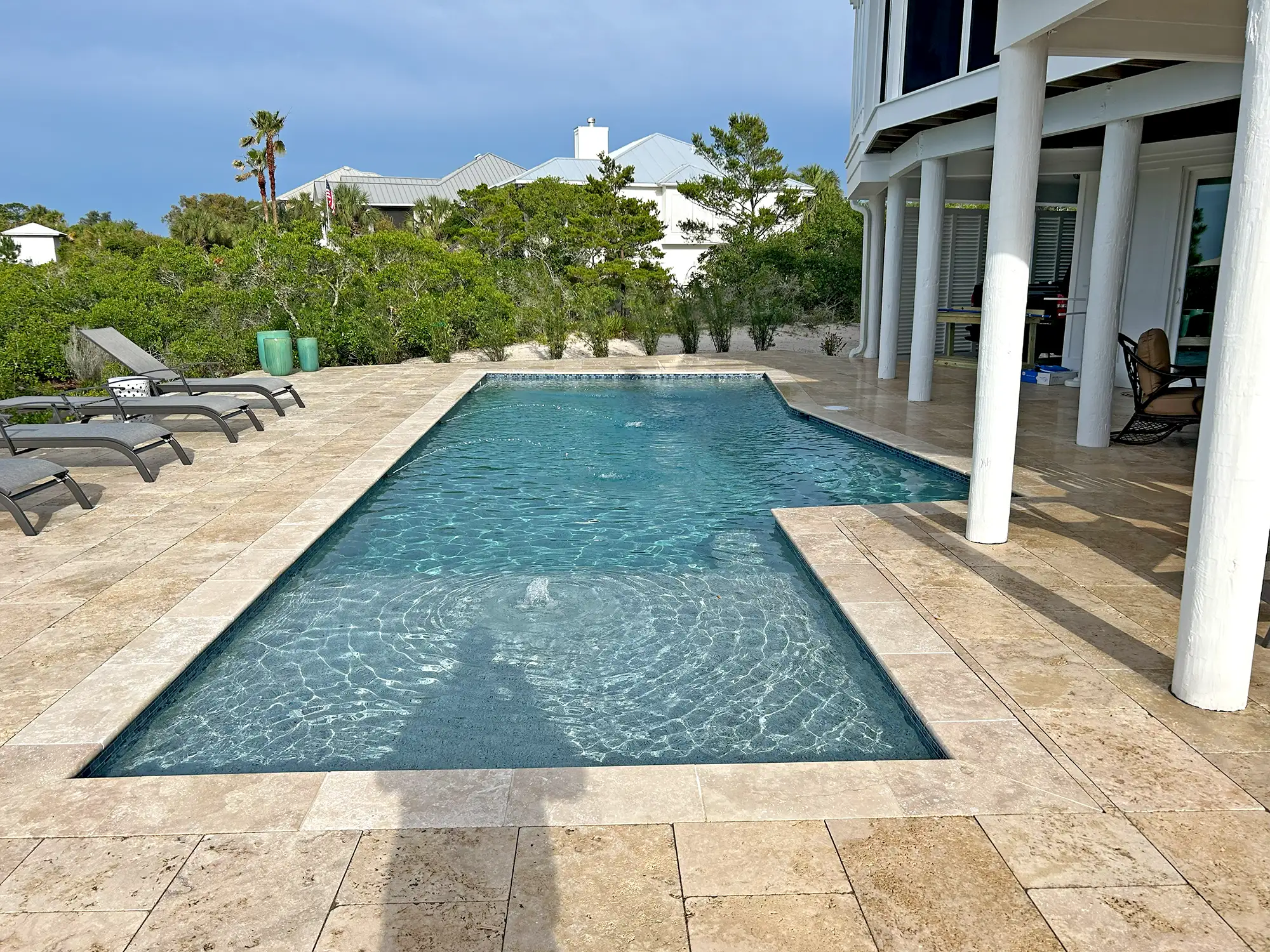 Luxury new home construction - Cruz project progress photo 3 by McQuillen Custom Homes in Orange Beach, AL