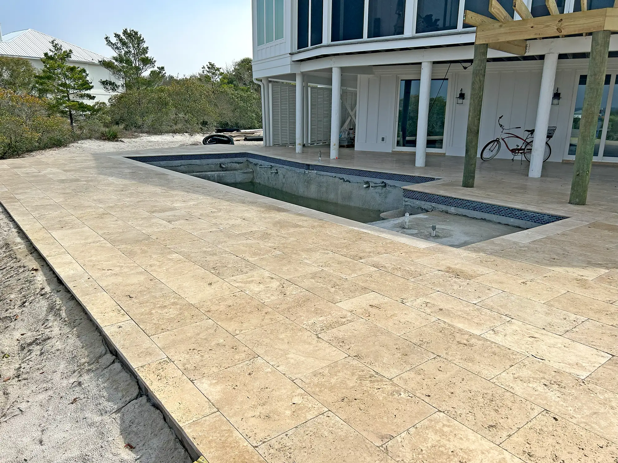Luxury new home construction - Cruz project progress photo 5 by McQuillen Custom Homes in Orange Beach, AL