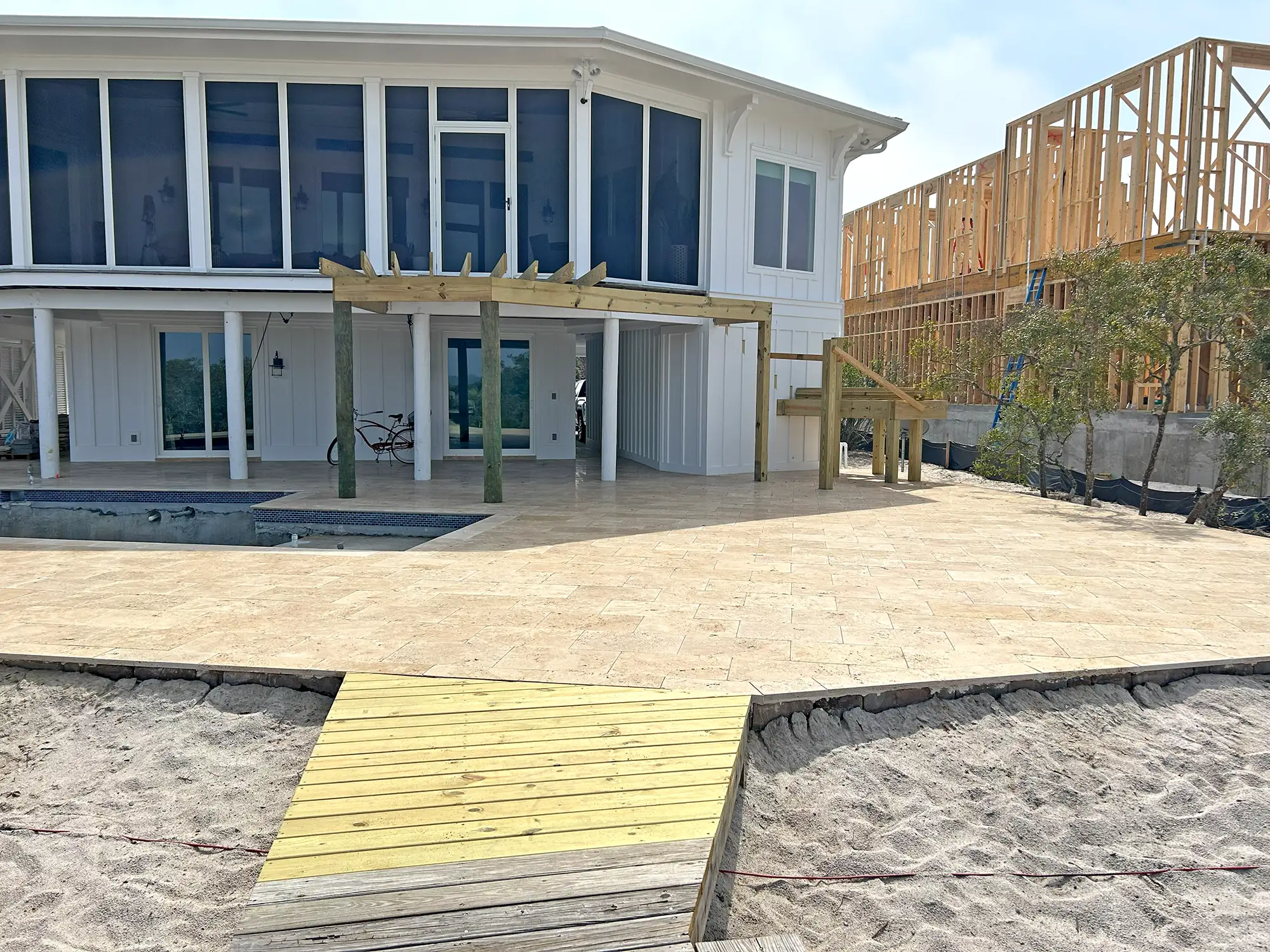 Luxury new home construction - Cruz project progress photo 6 by McQuillen Custom Homes in Orange Beach, AL