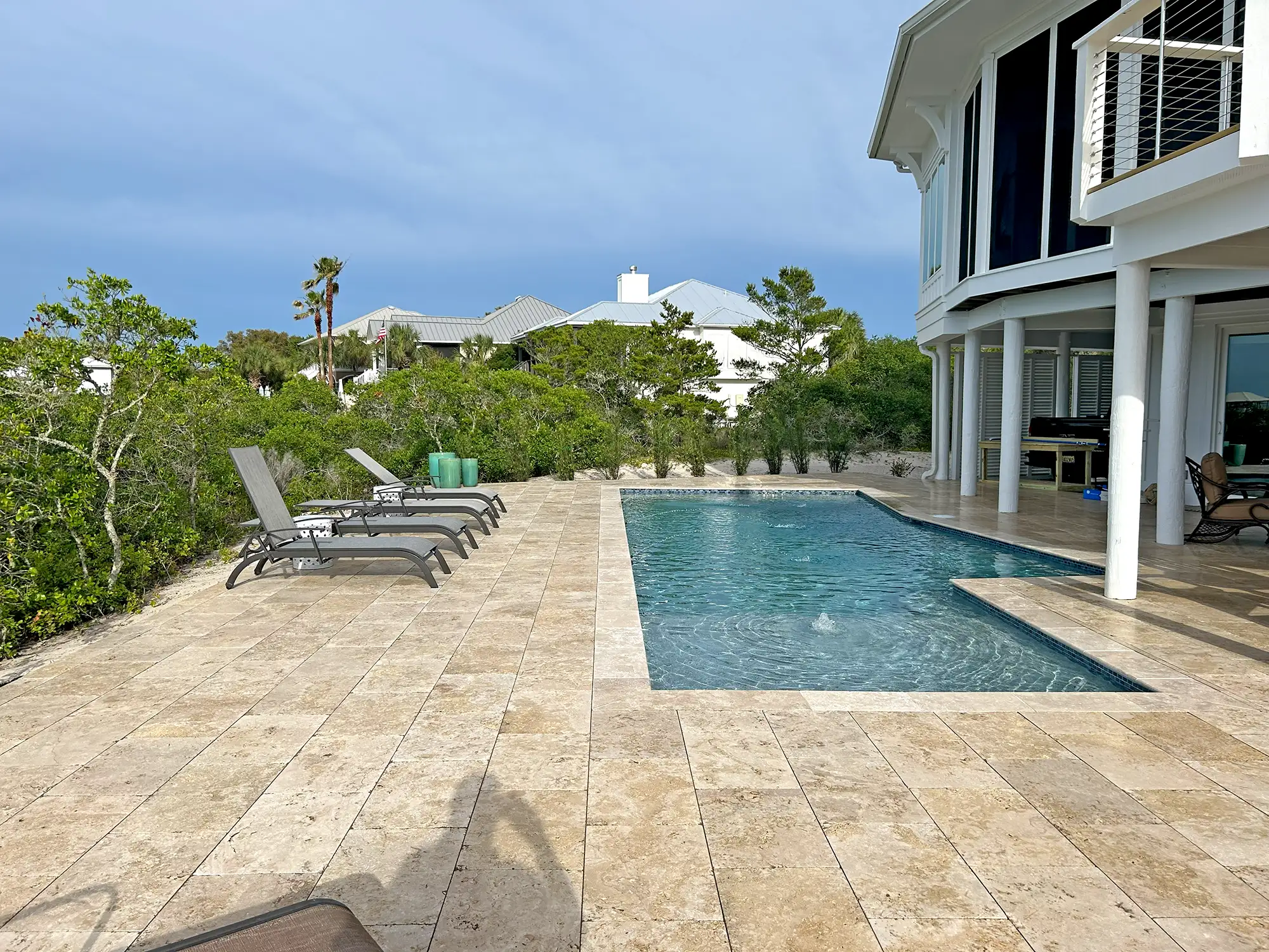 Luxury new home construction - Cruz project progress photo 10 by McQuillen Custom Homes in Orange Beach, AL