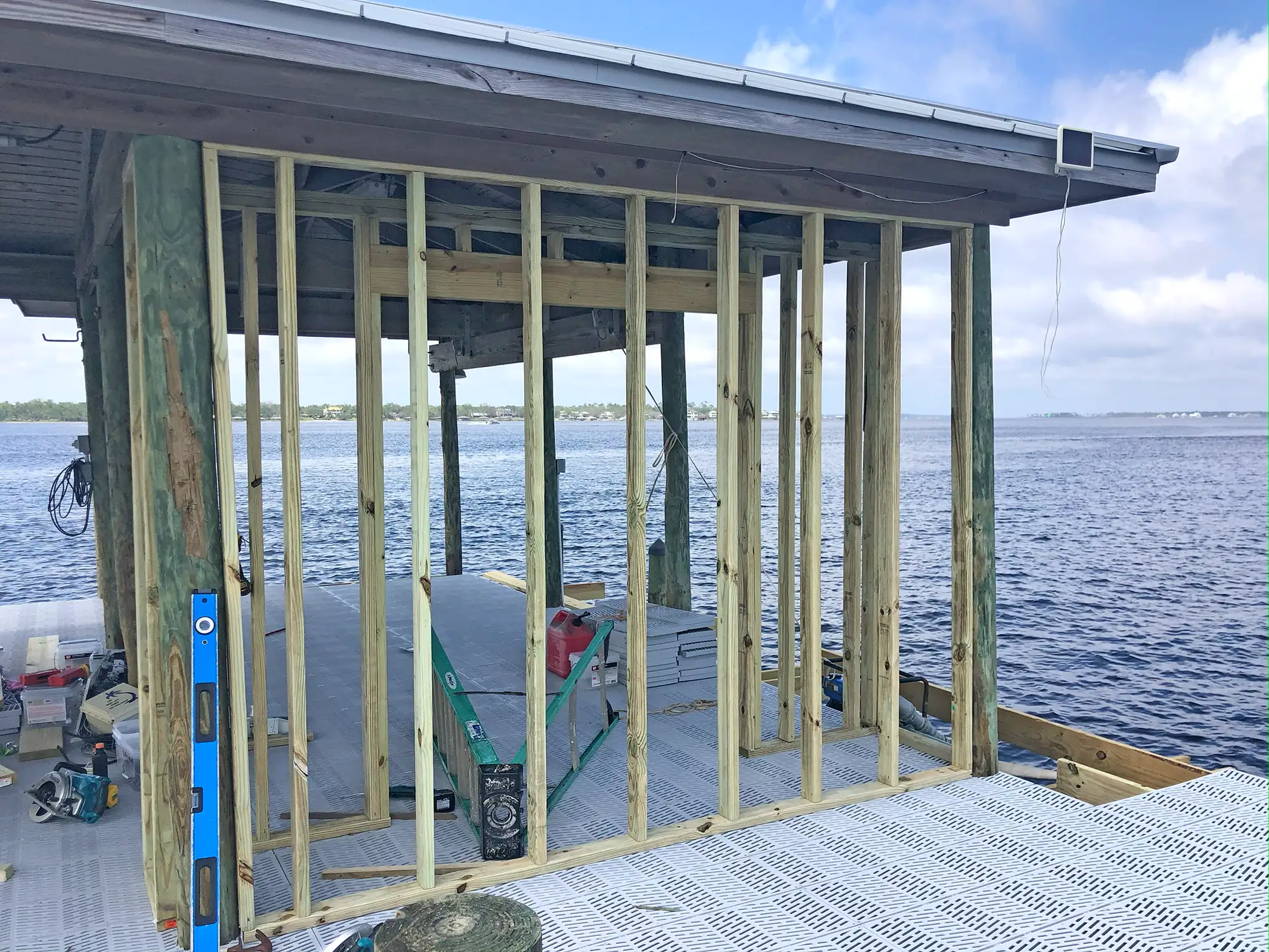 Luxury new home construction - Cruz project progress photo 11 by McQuillen Custom Homes in Orange Beach, AL