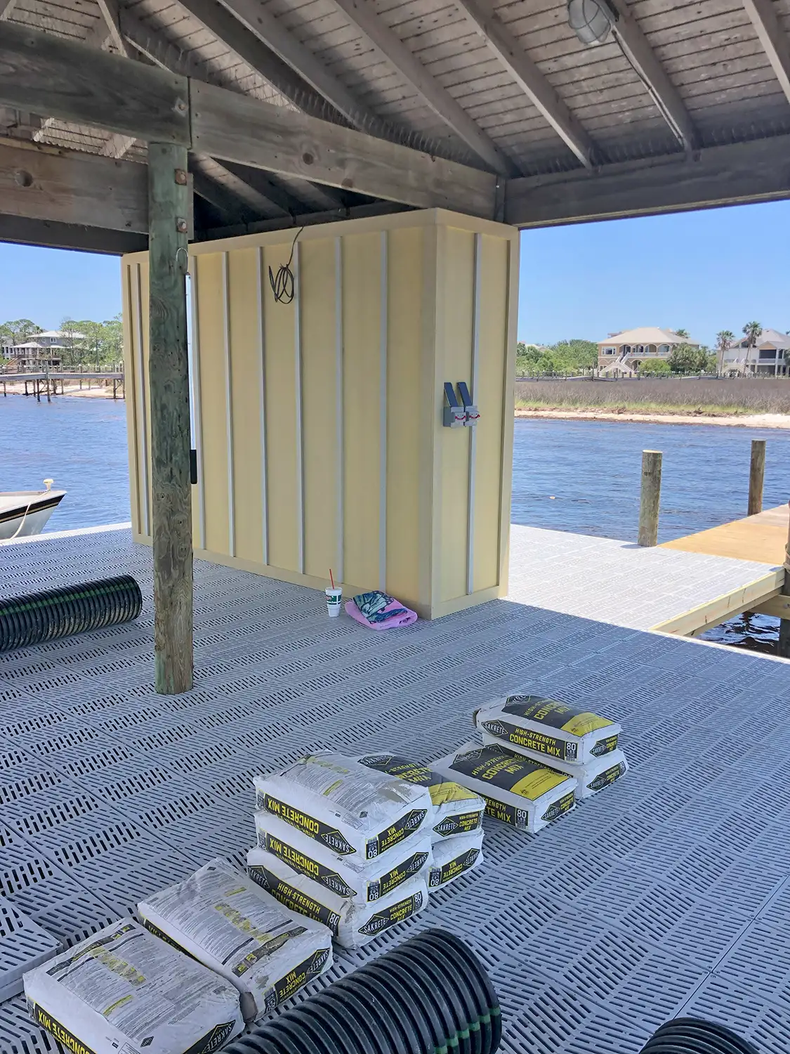 Luxury new home construction - Cruz project progress photo 13 by McQuillen Custom Homes in Orange Beach, AL
