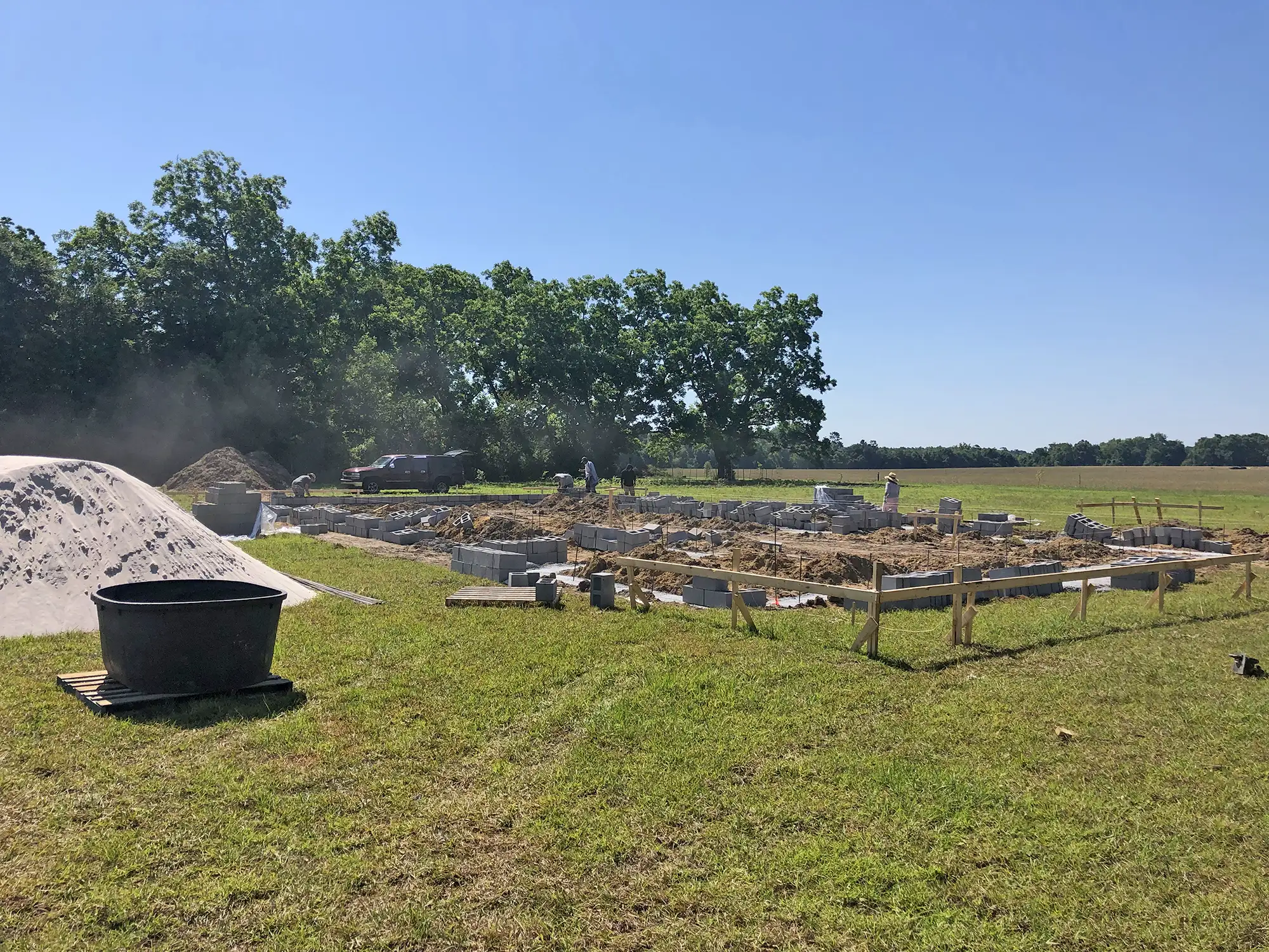 Luxury new home construction - Erwin project progress photo 1 by McQuillen Custom Homes in Orange Beach, AL