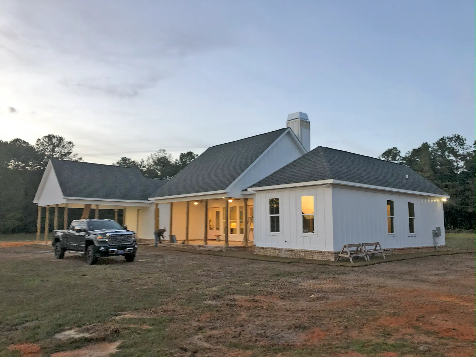 Luxury new home construction - Erwin project progress photo 2 by McQuillen Custom Homes in Orange Beach, AL