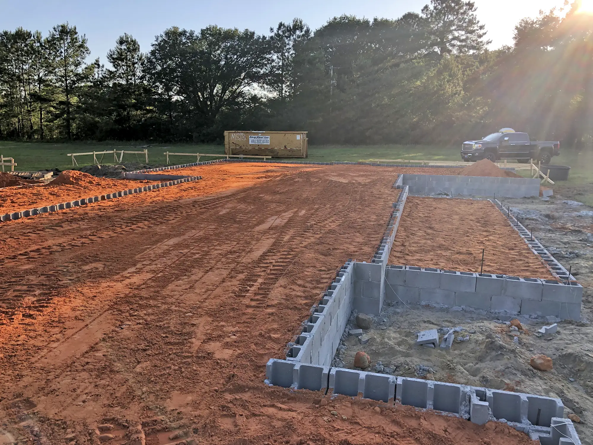 Luxury new home construction - Erwin project progress photo 3 by McQuillen Custom Homes in Orange Beach, AL
