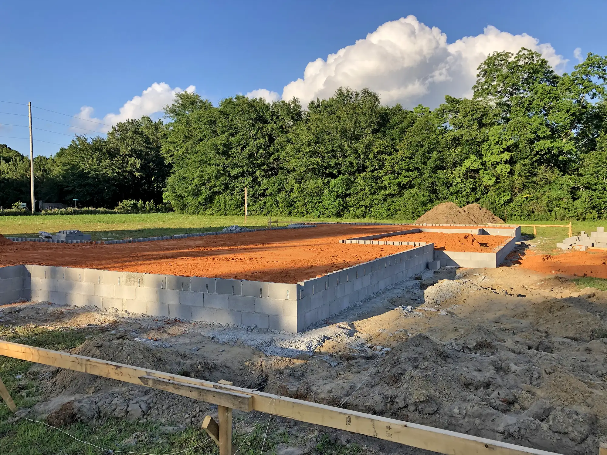 Luxury new home construction - Erwin project progress photo 4 by McQuillen Custom Homes in Orange Beach, AL