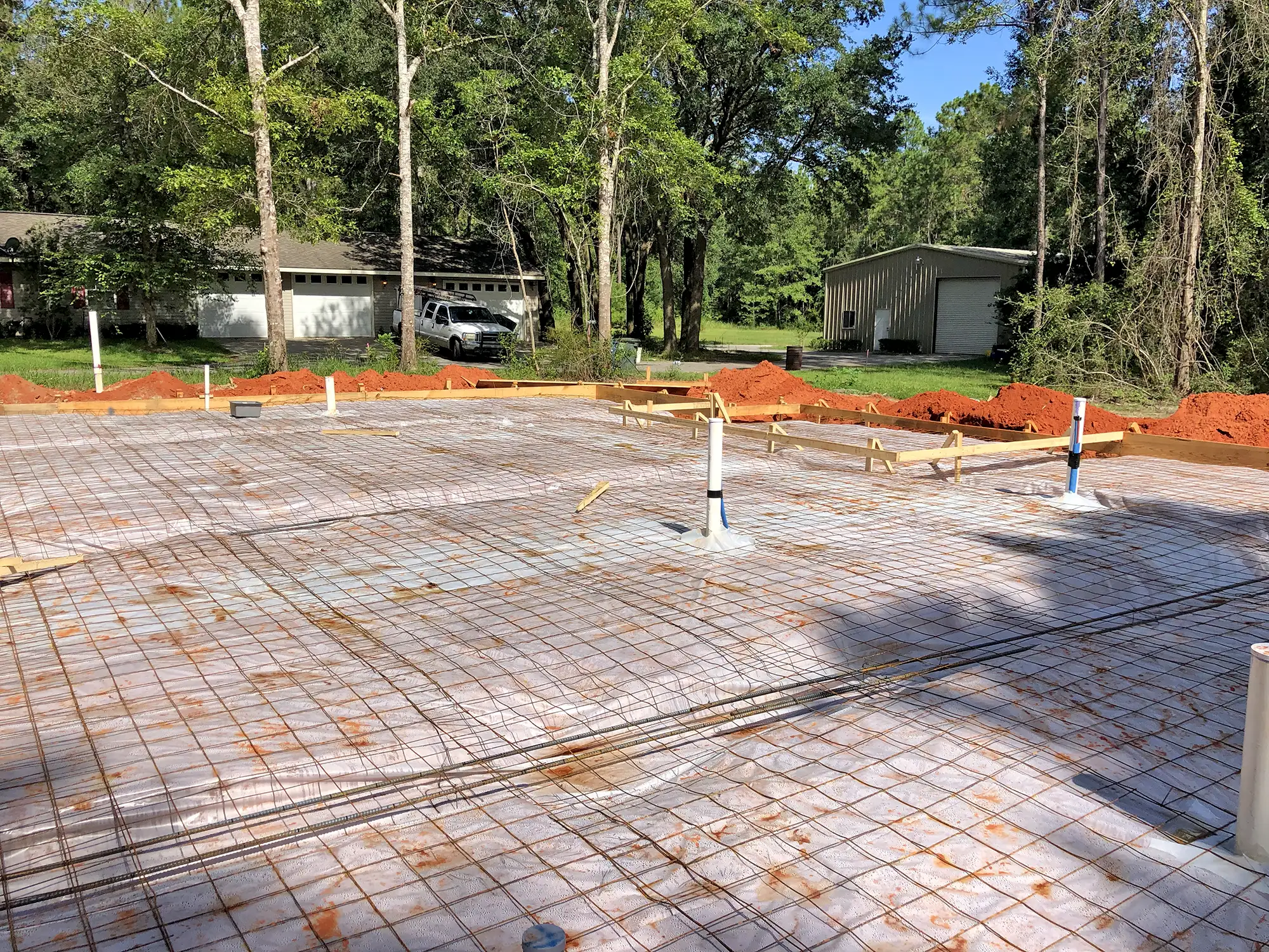 Luxury new home construction - Erwin project progress photo 5 by McQuillen Custom Homes in Orange Beach, AL