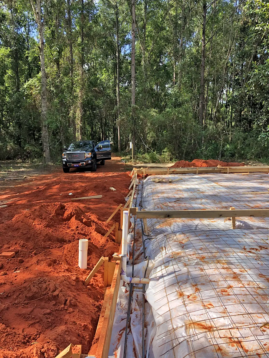 Luxury new home construction - Erwin project progress photo 7 by McQuillen Custom Homes in Orange Beach, AL