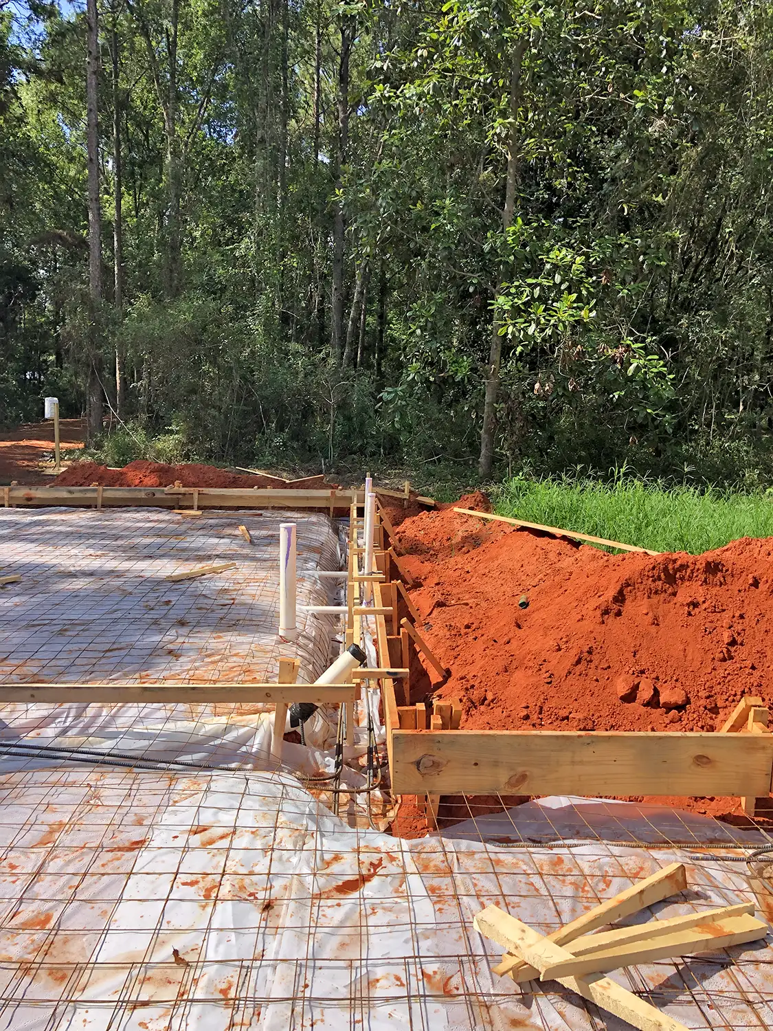 Luxury new home construction - Erwin project progress photo 8 by McQuillen Custom Homes in Orange Beach, AL