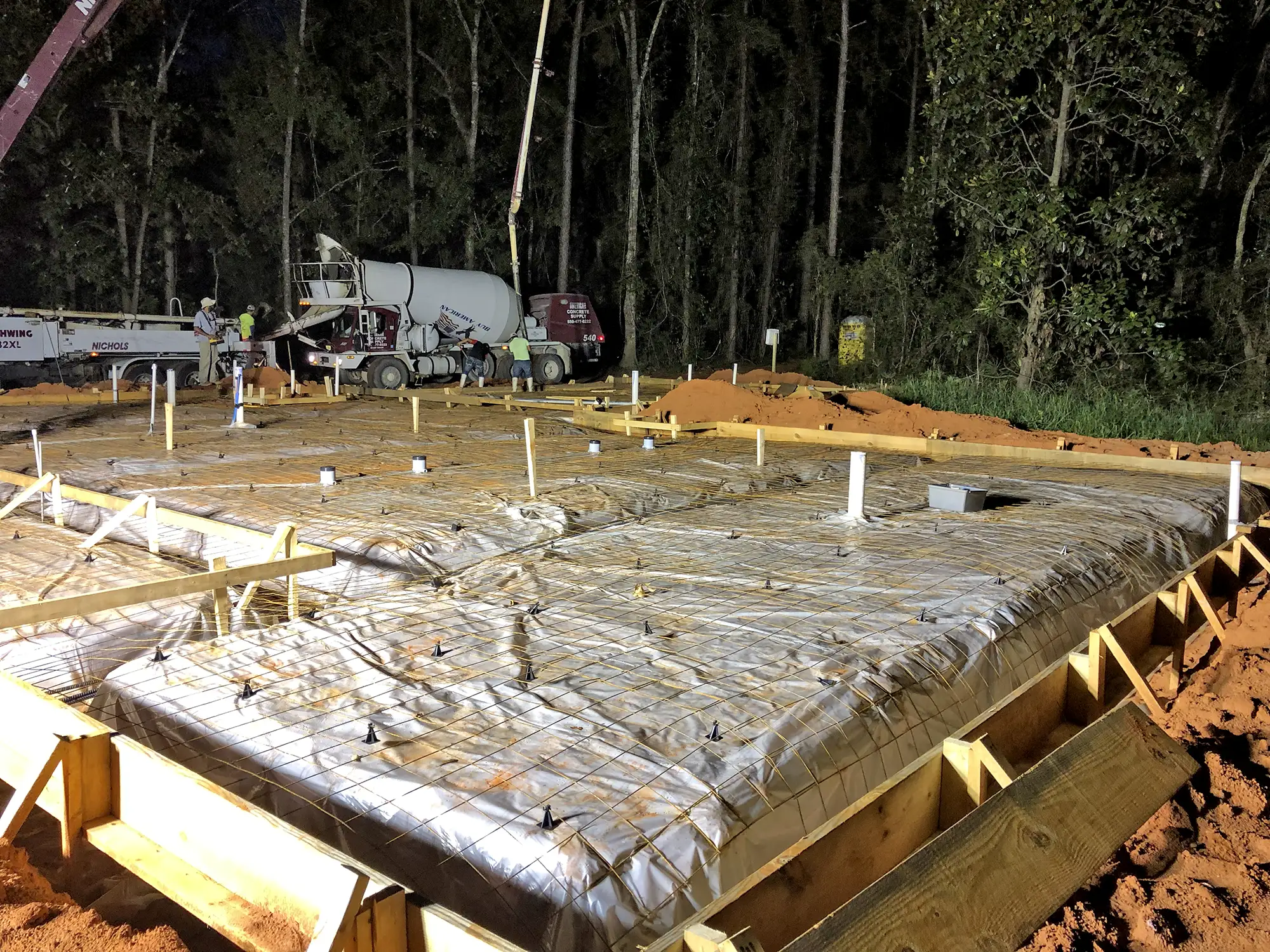 Luxury new home construction - Erwin project progress photo 12 by McQuillen Custom Homes in Orange Beach, AL