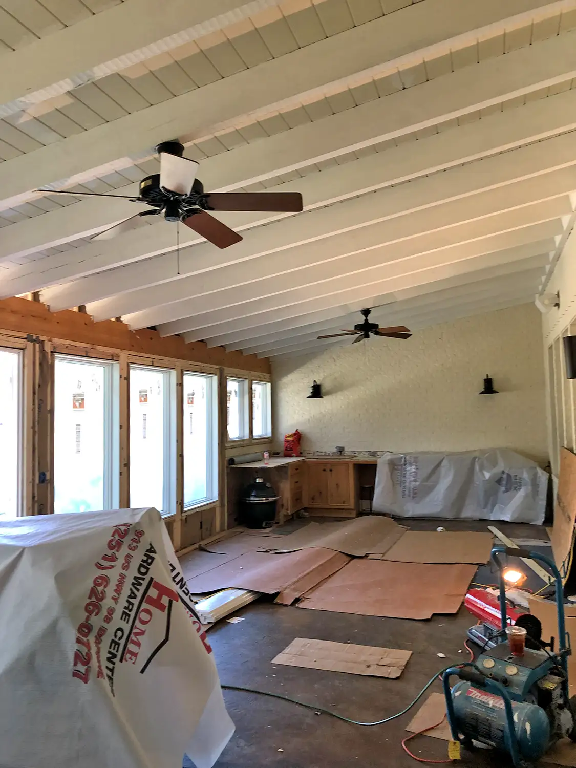 Luxury new home construction - Lacey project progress photo 8 by McQuillen Custom Homes in Orange Beach, AL