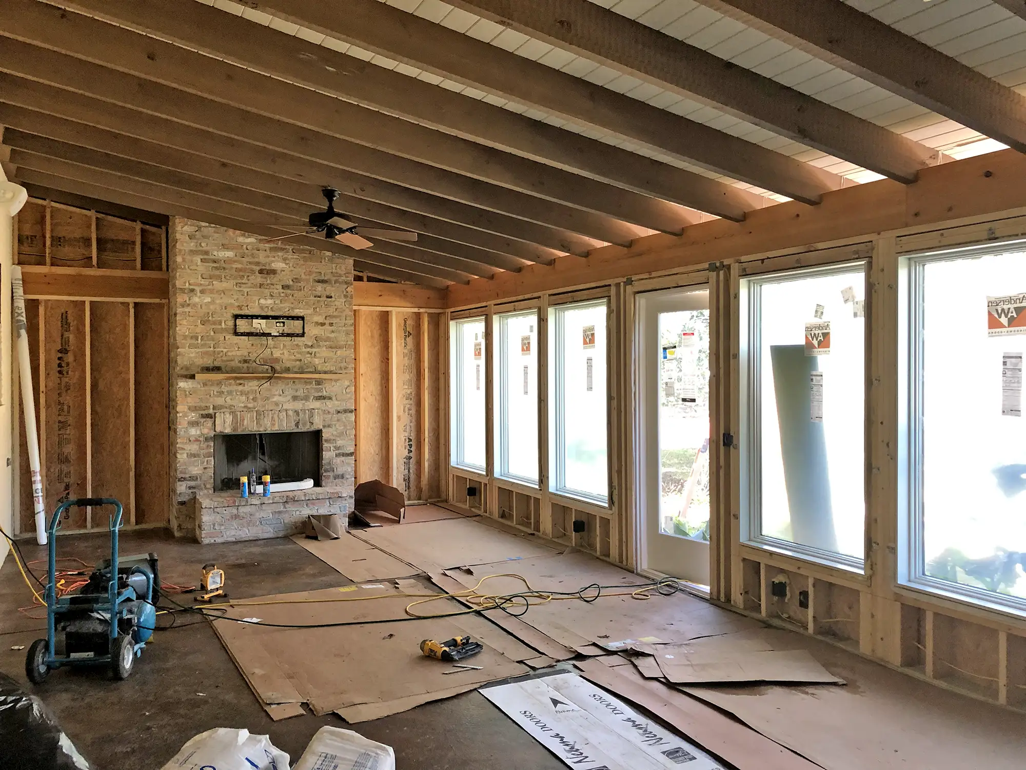 Luxury new home construction - Lacey project progress photo 11 by McQuillen Custom Homes in Orange Beach, AL
