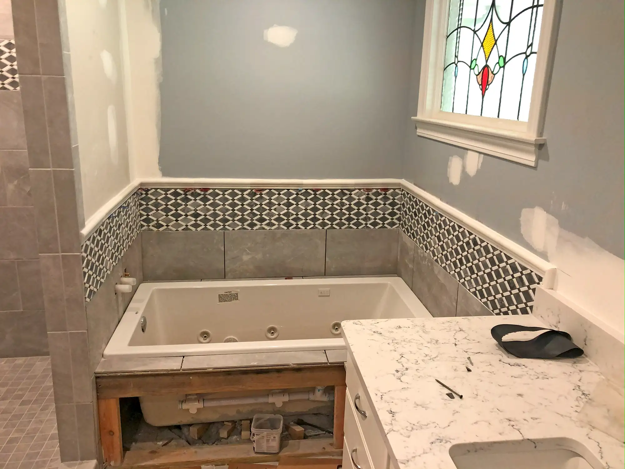 Luxury new home construction - McLauren project progress photo 16 by McQuillen Custom Homes in Orange Beach, AL