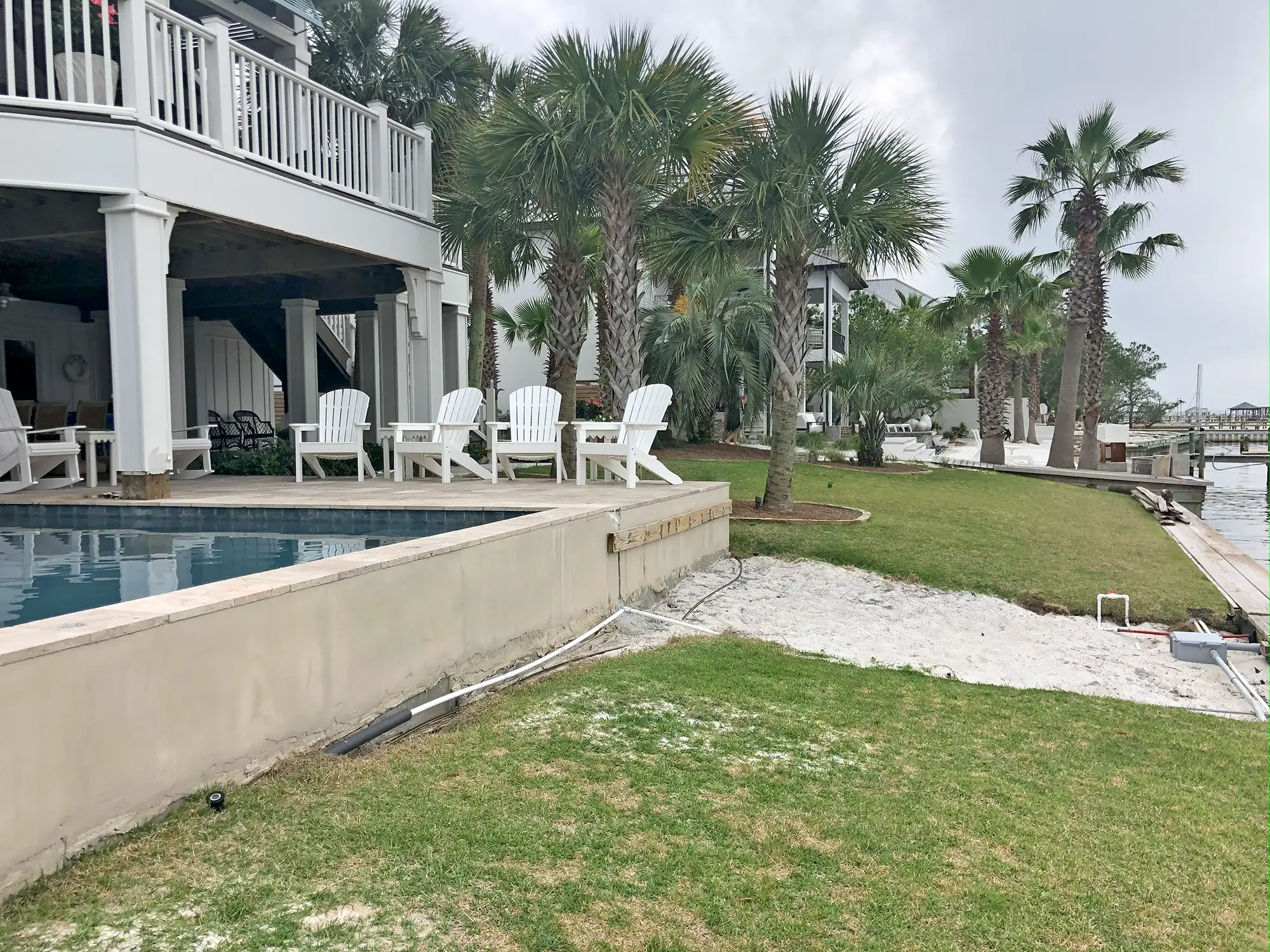 Luxury new home construction - Myers project progress photo 1 by McQuillen Custom Homes in Orange Beach, AL