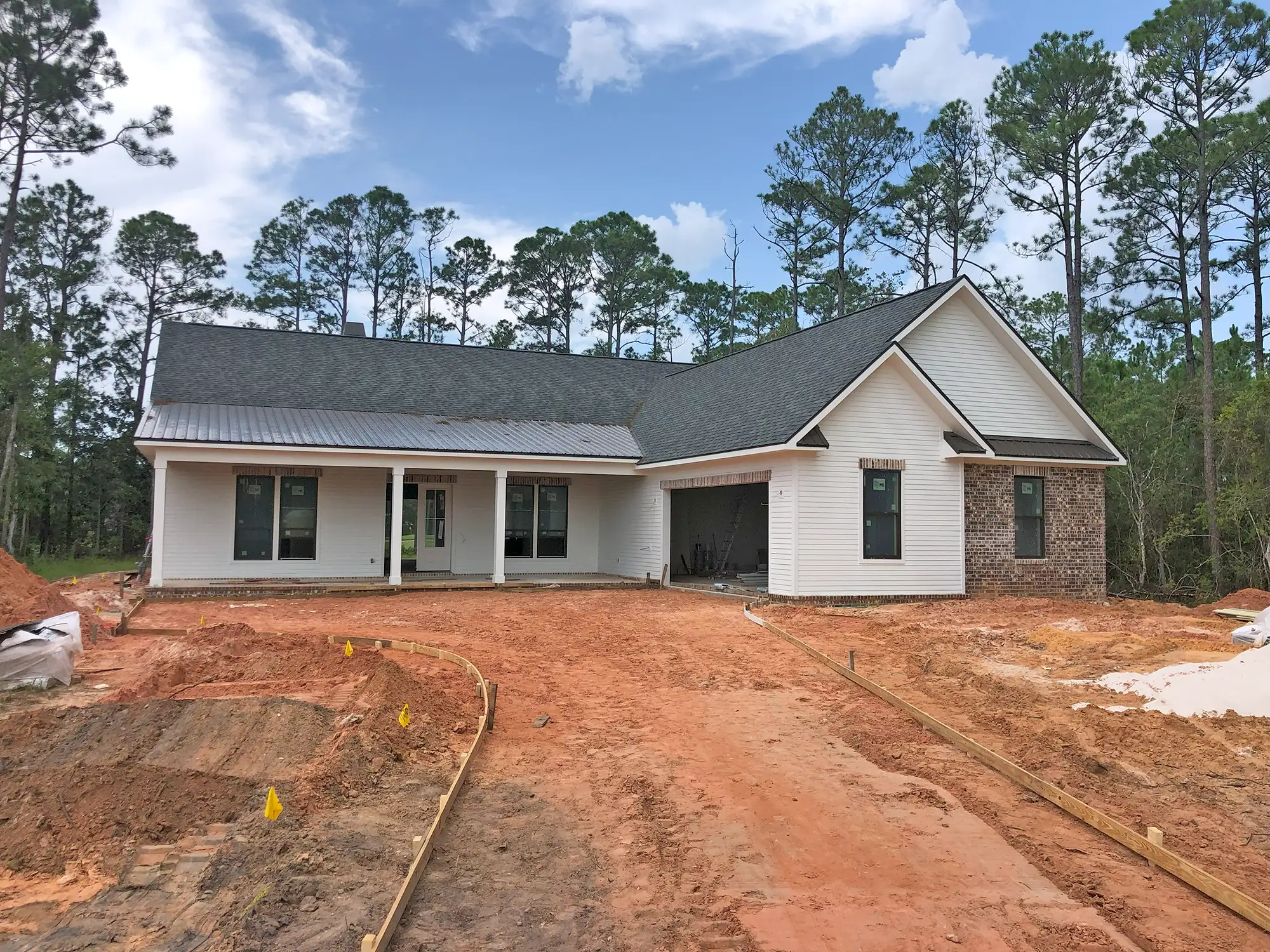 Luxury new home construction - Trevino project progress photo 2 by McQuillen Custom Homes in Orange Beach, AL