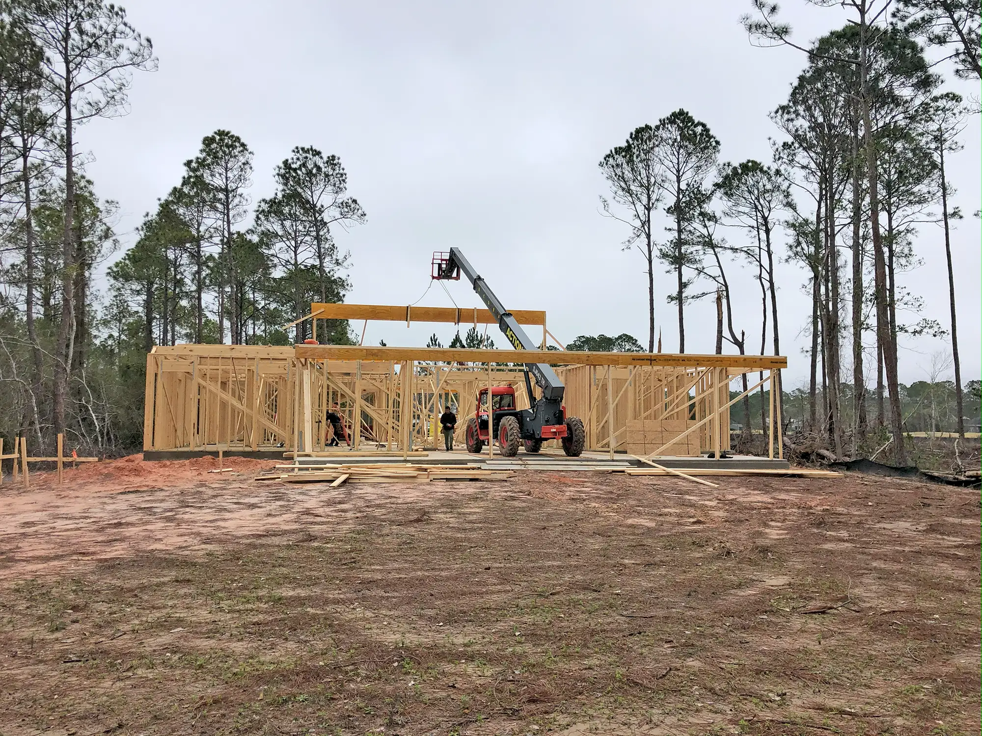 Luxury new home construction - Trevino project progress photo 5 by McQuillen Custom Homes in Orange Beach, AL