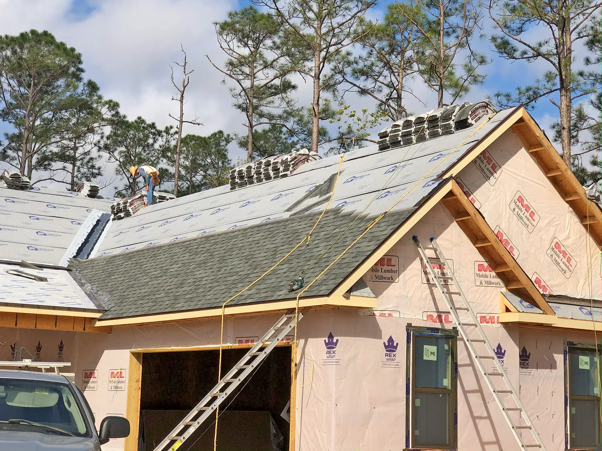 Luxury new home construction - Trevino project progress photo 7 by McQuillen Custom Homes in Orange Beach, AL