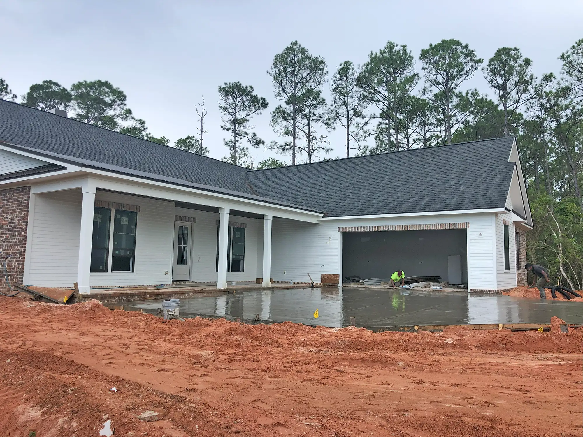 Luxury new home construction - Trevino project progress photo 10 by McQuillen Custom Homes in Orange Beach, AL