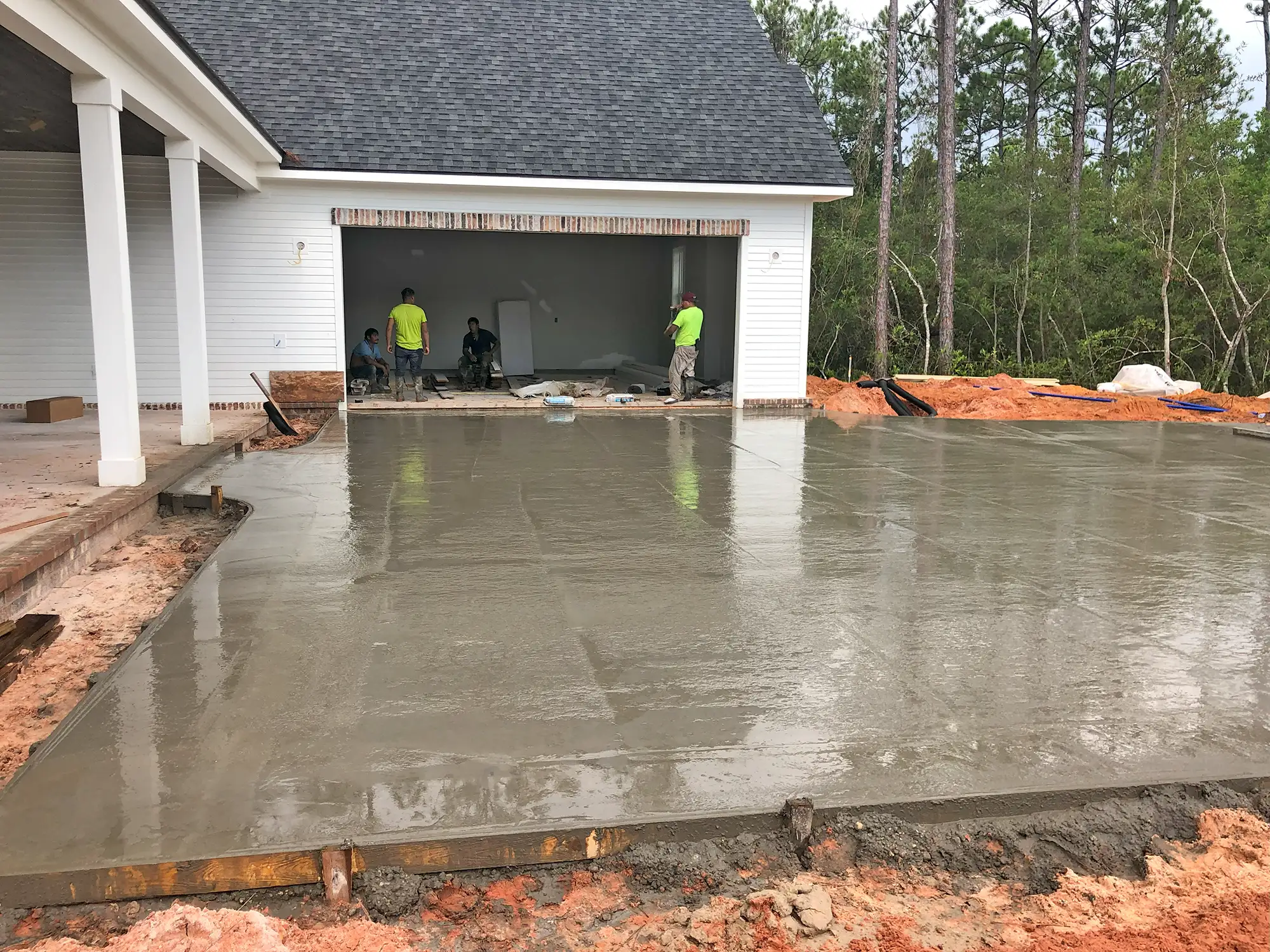 Luxury new home construction - Trevino project progress photo 11 by McQuillen Custom Homes in Orange Beach, AL